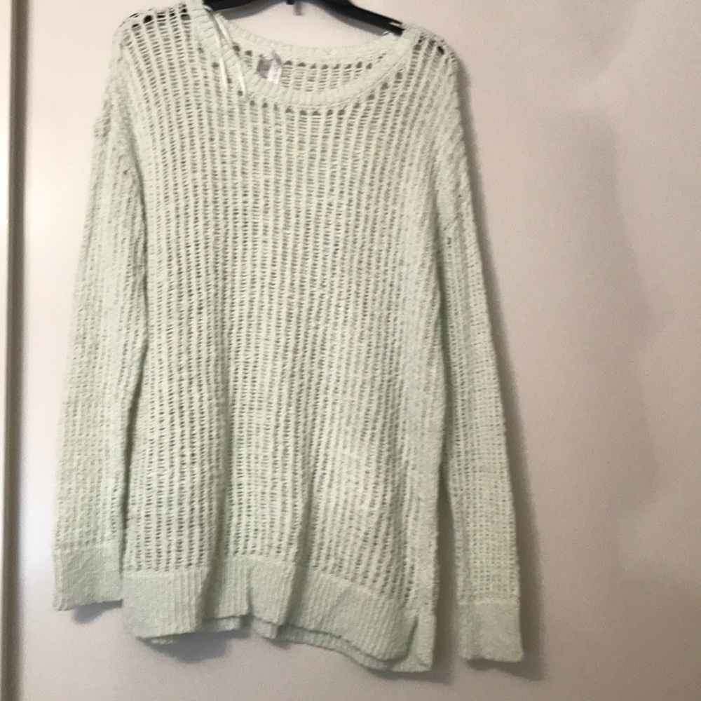 Motherhood Maternity Mint sweater